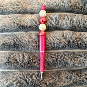 Pink and White Party Favor Pen